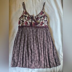 Paisley/Floral print Dress